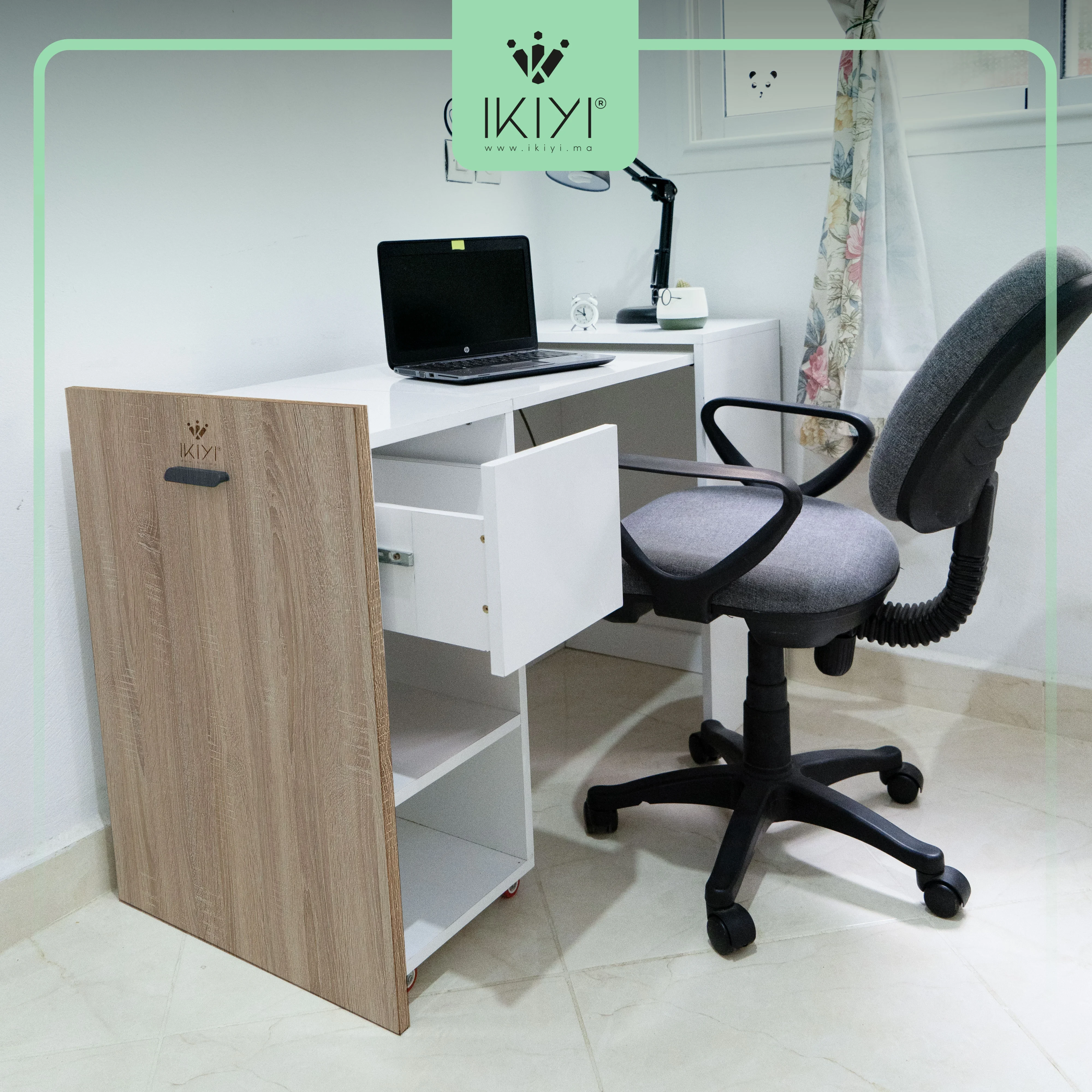 BUREAU PLIABLE en MDF : La solution idéale pour optimiser votre espace